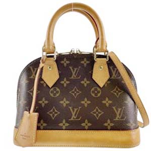 ルイ・ヴィトン モノグラム アルマBB ブラウン 2WAY ハンドバッグ