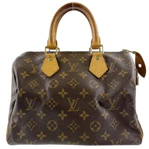 ルイ・ヴィトン モノグラム スピーディ25 ブラウン ハンドバッグ