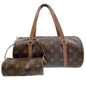 ルイ・ヴィトン モノグラム パピヨン30 ブラウン ハンドバッグ