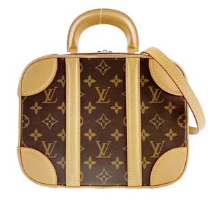 ルイ・ヴィトン モノグラム ヴァリゼットPM ブラウン 3WAY ハンドバッグ