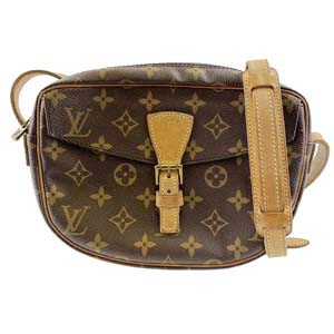 ルイ・ヴィトン モノグラム ジュヌフィーユ ブラウン ショルダーバッグ
