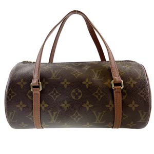 ルイ・ヴィトン モノグラム パピヨン26 ブラウン ハンドバッグ