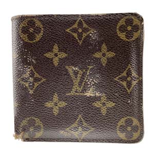 ルイ・ヴィトン モノグラム ポルトフォイユ マルコ ブラウン 財布