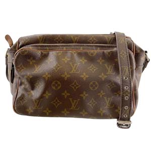 ルイ・ヴィトン モノグラム ナイル 旧型 ブラウン ショルダーバッグ