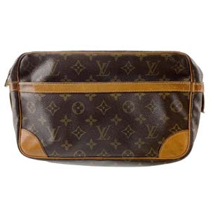 ルイ・ヴィトン モノグラム コンピエーニュ28 ブラウン セカンドバッグ