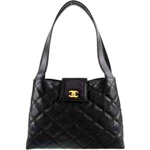 シャネル マトラッセ キャビアスキン ブラック ショルダーバッグ