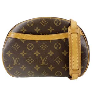ルイ・ヴィトン モノグラム ブロワ ブラウン ショルダーバッグ