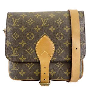 ルイ・ヴィトン モノグラム カルトシエールMM ブラウン ショルダーバッグ
