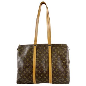ルイ・ヴィトン モノグラム フラネリー45 ブラウン トートバッグ