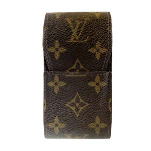 ルイ・ヴィトン モノグラム エテュイ シガレット ブラウン シガレットケース