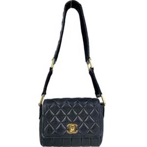 シャネル マトラッセ ラムスキン ブラック ショルダーバッグ