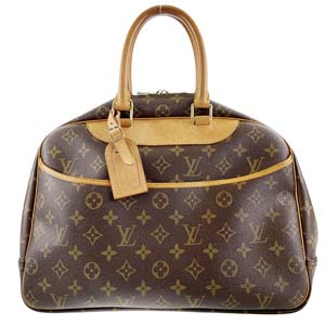ルイ・ヴィトン モノグラム ドーヴィル ブラウン ハンドバッグ