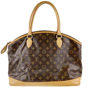 ルイ・ヴィトン モノグラム ロックイット オリゾンタル ブラウン ハンドバッグ