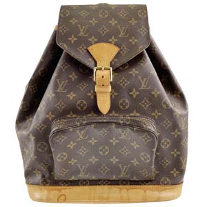 ルイ・ヴィトン モノグラム モンスリGM ブラウン リュック
