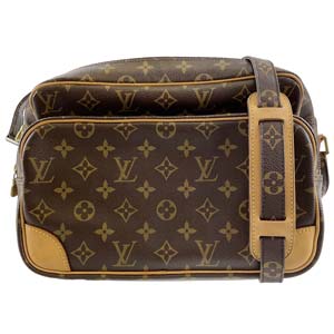 ルイ・ヴィトン モノグラム ナイル ブラウン ショルダーバッグ
