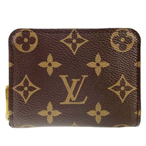 ルイ・ヴィトン モノグラム ジッピー コインパース ブラウン 財布
