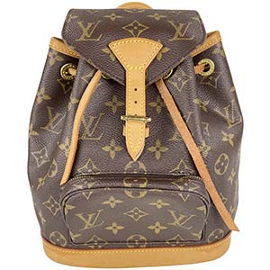 ルイ・ヴィトン モノグラム モンスリPM ブラウン リュック