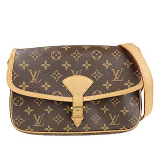 ルイ・ヴィトン モノグラム ソローニュ ブラウン ショルダーバッグ