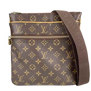ルイ・ヴィトン モノグラム ポシェット ヴァルミー ブラウン ショルダー バッグ