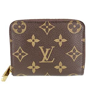 ルイ・ヴィトン モノグラム ジッピー コイン パース ブラウン 財布