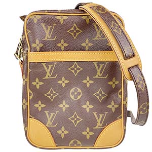 ルイ・ヴィトン モノグラム ダヌーブ ブラウン ショルダーバッグ