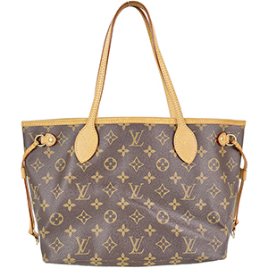 ルイ・ヴィトン モノグラム ネヴァーフルPM ブラウントートバッグ