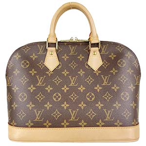 ルイ・ヴィトン モノグラム アルマ ブラウン ハンドバッグ