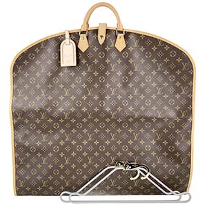 ルイ・ヴィトン モノグラム ウスポルトアビ ガーメントケース ブラウン スーツカバー