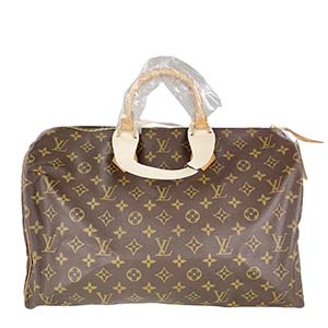 ルイ・ヴィトン モノグラム スピーディ40 ブラウン ハンドバッグ