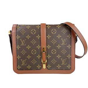ルイ・ヴィトン モノグラム ロン ポアン ブラウン 2WAY ショルダーバッグ