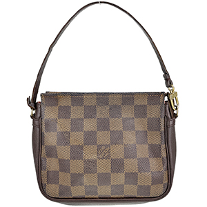 ルイ・ヴィトン ダミエ エベヌ トゥルース メイクアップ ブラウン ポーチ