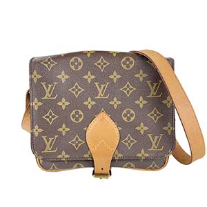 ルイ・ヴィトン モノグラム カルトシエールMM ブラウン ショルダーバッグ