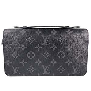 ルイ・ヴィトン モノグラム エクリプス ジッピーXL ブラック ラウンドファスナー 長財布