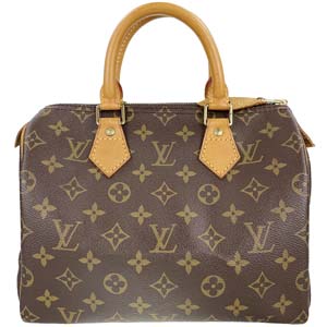 ルイ・ヴィトン モノグラム スピーディ25 ブラウン ハンドバッグ