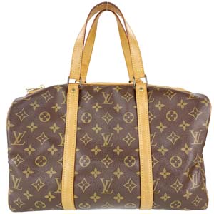 ルイ・ヴィトン モノグラム サック スープル35 ブラウン ボストンバッグ