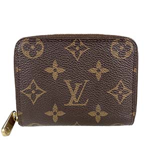 ルイ・ヴィトン モノグラム ジッピー コイン パース ブラウン 財布