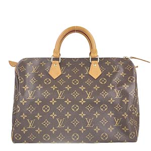 ルイ・ヴィトン モノグラム スピーディ35 ブラウン ハンドバッグ