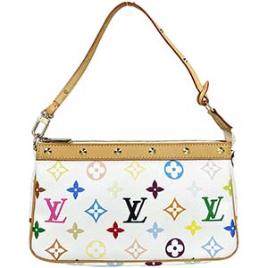 ルイ・ヴィトン モノグラム マルチカラー ポシェット アクセソワ―ル ブロン ポーチ