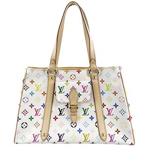 ルイ・ヴィトン モノグラム マルチカラー オーレリアMM ブロン トートバッグ