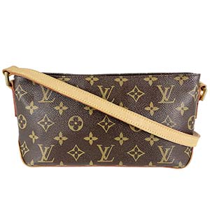ルイ・ヴィトン モノグラム トロター ブラウン ショルダーバッグ