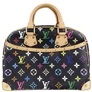 ルイ・ヴィトン モノグラム マルチカラー トゥルーヴィル ノワール ハンドバッグ