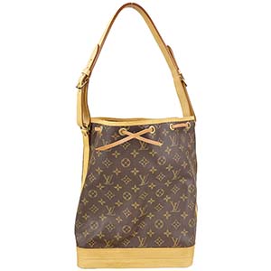 ルイ・ヴィトン モノグラム ノエ ブラウン ショルダーバッグ