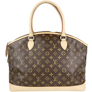 ルイ・ヴィトン モノグラム ロックイット オリゾンタル ブラウン トートバッグ