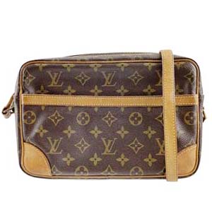 ルイ・ヴィトン モノグラム トロカデロ27 ブラウン ショルダーバッグ