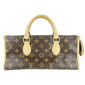 ルイ・ヴィトン モノグラム ポパンクール ブラウン ハンドバッグ