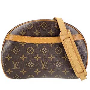 ルイ・ヴィトン モノグラム ブロワ ブラウン ショルダーバッグ