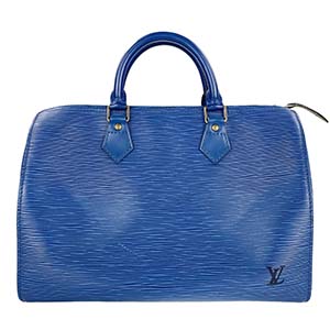 ルイ・ヴィトン エピ スピーディ30 トレドブルー ハンドバッグ