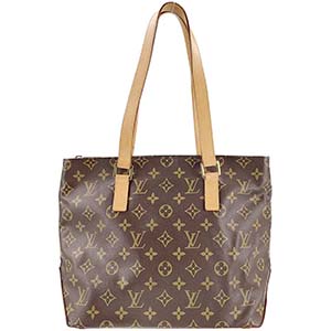 ルイ・ヴィトン モノグラム カバピアノ ブラウン トートバッグ