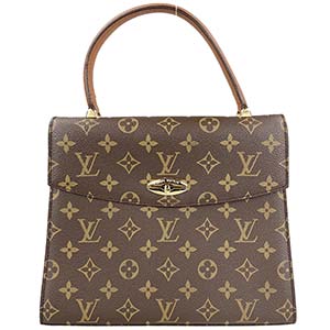 ルイ・ヴィトン モノグラム マルゼルブ ブラウン ハンドバッグ