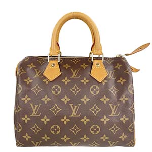 ルイ・ヴィトン モノグラム スピーディ25 ブラウン ハンドバッグ